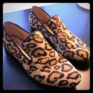Sam Edelman leopard loafers 9